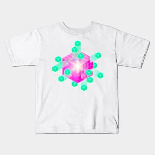 Cube Clones Rubik Cube Colorful Impossible Cube  Gift Kids T-Shirt